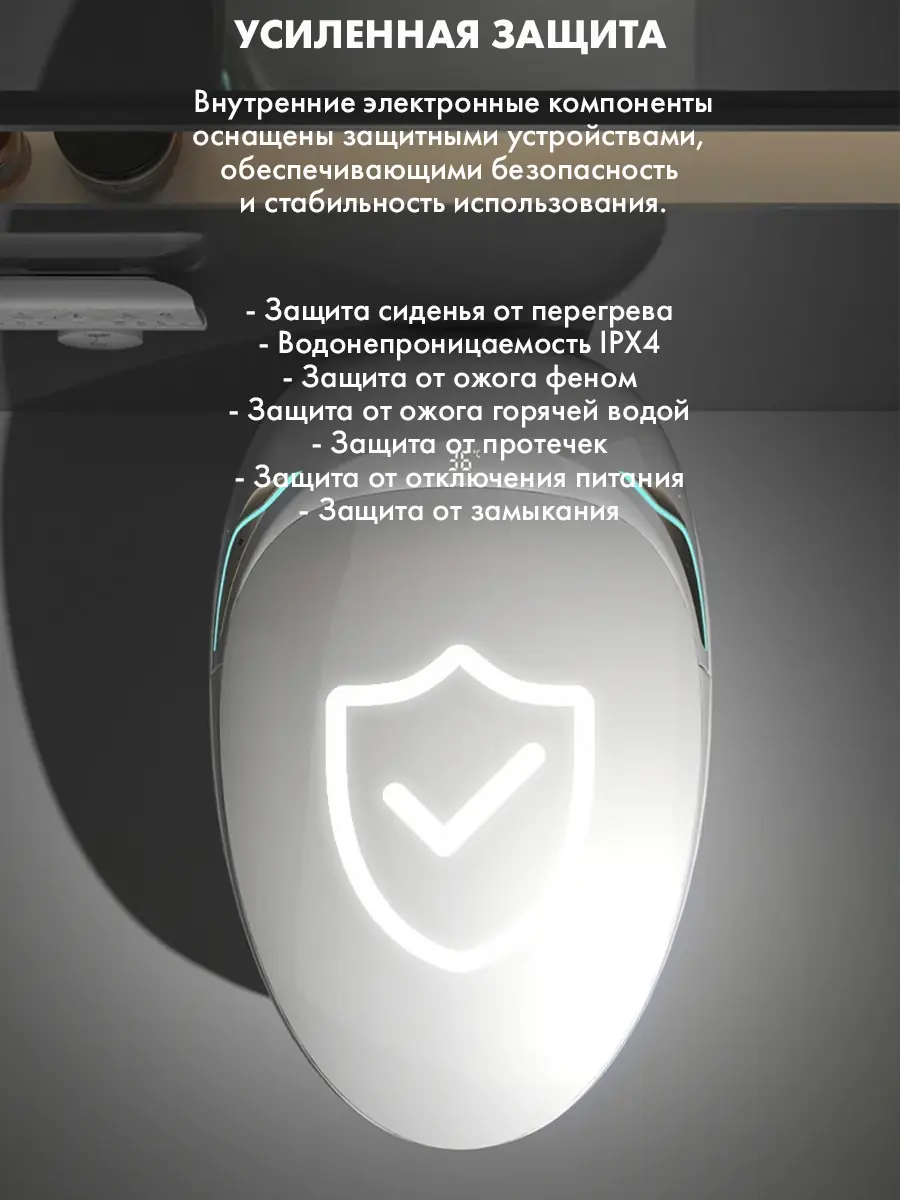 Унитаз смарт HAITEC HT-ESTA19 Унитаз смарт HAITEC HT-ESTA19