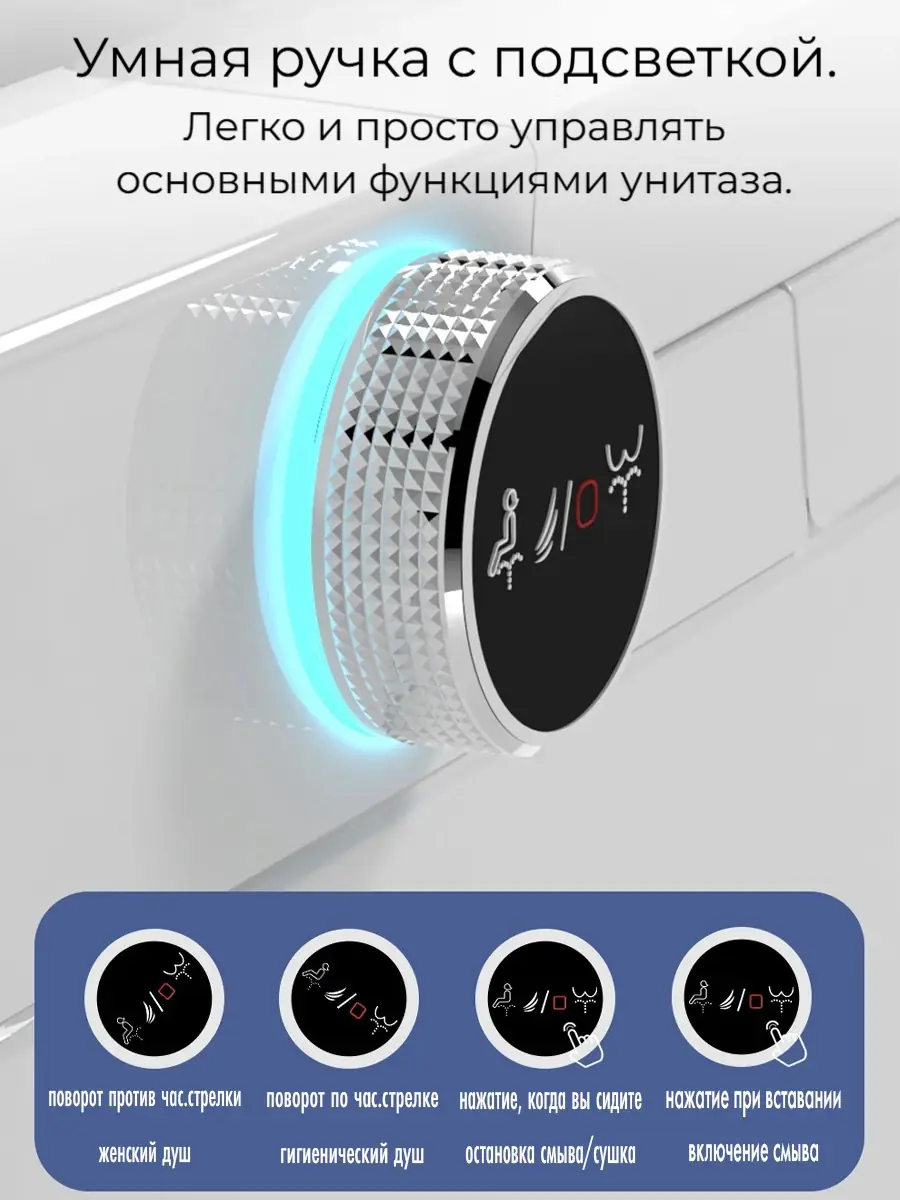 Унитаз смарт HAITEC HT-EST945E