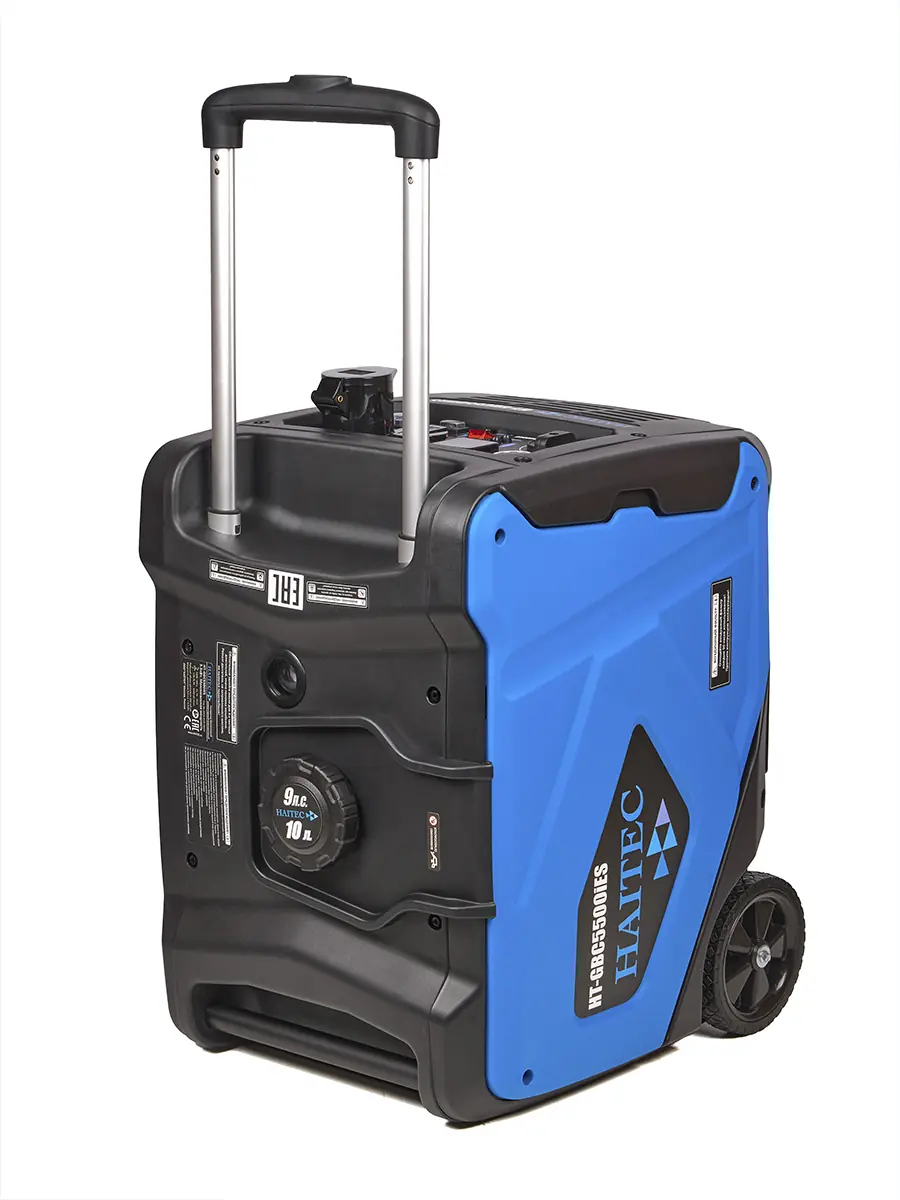 Генератор бензиновый HAITEC HT-GBС5500IES 5500 Вт инверторный кемпинговый с электростартом