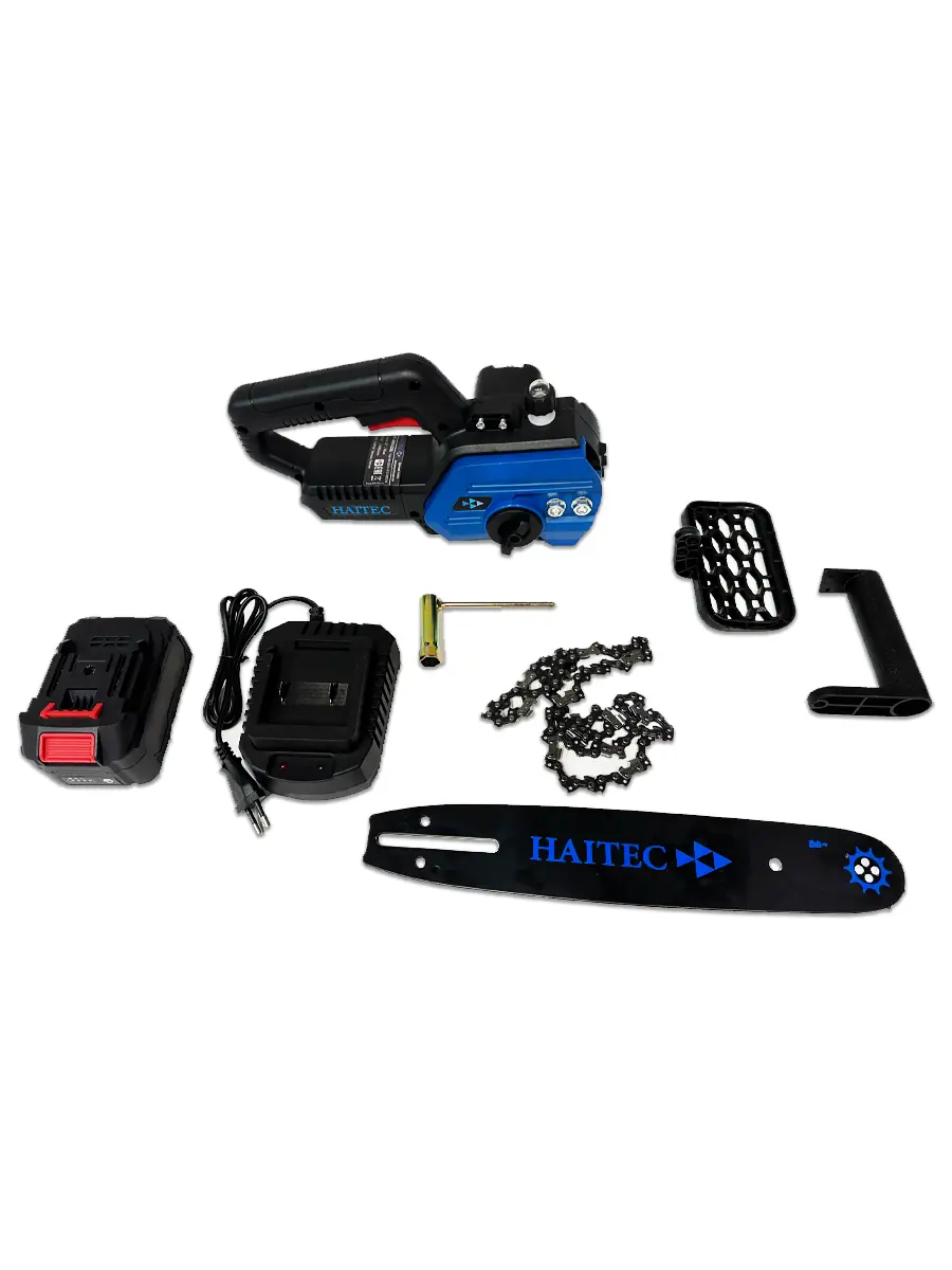 Пила цепная аккумуляторная HAITEC HT-AKS121Li 4 А/ч 21В
