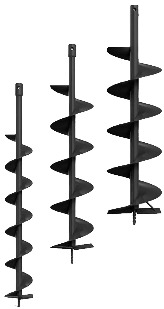 Мотобур  HAITEC HT-MB162-3  3,5 л.с. с комплектом шнеков 100/150/200 мм и окном контроля уровня масла в редукторе