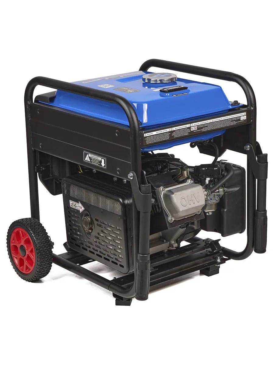 Бензиновый генератор HAITEС HT-GBR5500IES 5500 Вт инверторный с электростартом и ATS разъемом