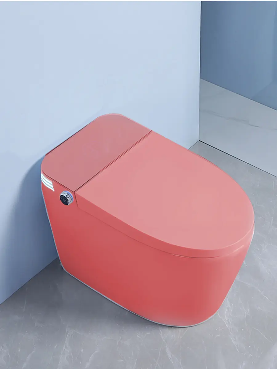 Смарт унитаз HAITEC HT-ESTA101 PINK автоматизированный с встроенным бачком