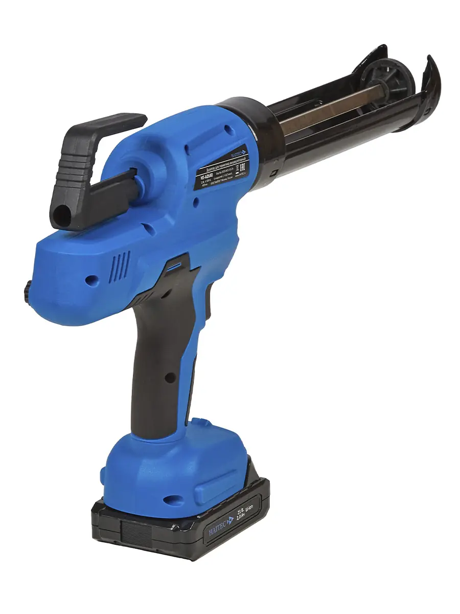 Пистолет для герметика аккумуляторный HAITEC HT-ADS40 21V Li-Ion 1x2Ah