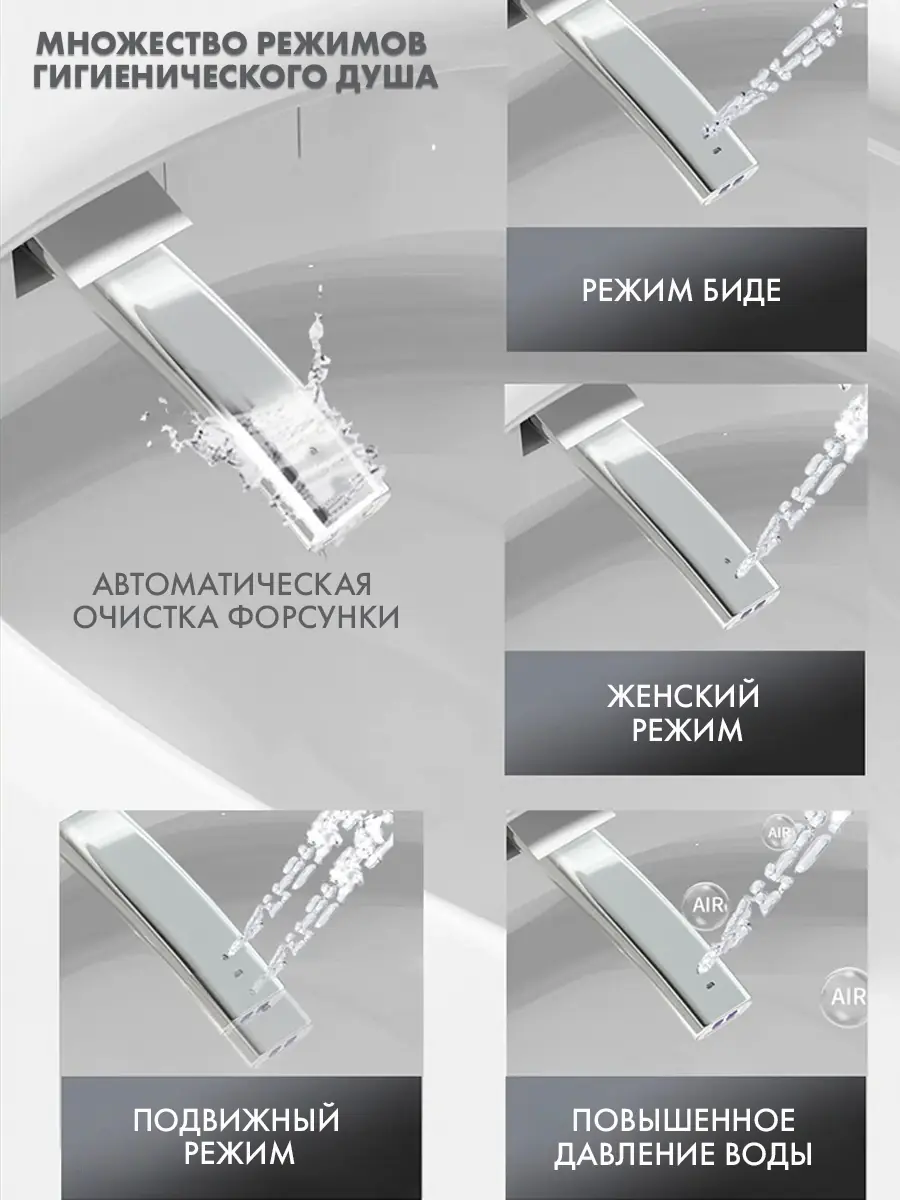 Унитаз смарт HAITEC HT-ESTA19 Унитаз смарт HAITEC HT-ESTA19