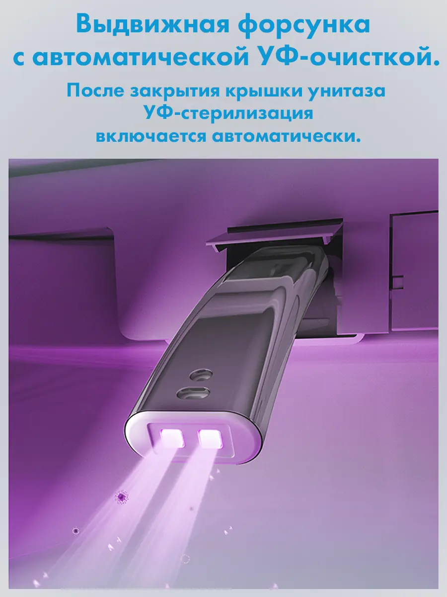Смарт унитаз подвесной HAITEC HT-ESTPG01 электронный автоматизированный Смарт унитаз подвесной HAITEC HT-ESTPG01 электронный автоматизированный