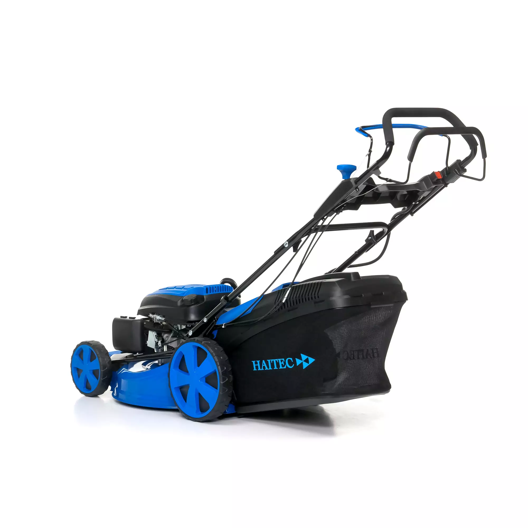 Газонокосилка HAITEC HT-RM563PRO самоходная с регулировкой скорости, мульчирующая, 7,5 л.с. + запасной нож