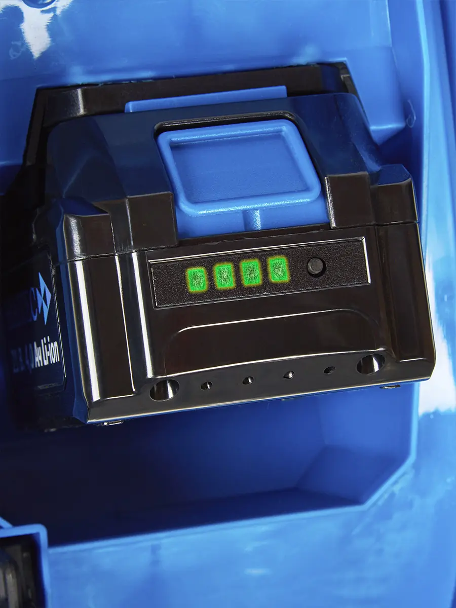 Газонокосилка аккумуляторная HAITEC HT-ARM132, 21V, 1x4Ah Li-Ion+ ЗУ 1x2A