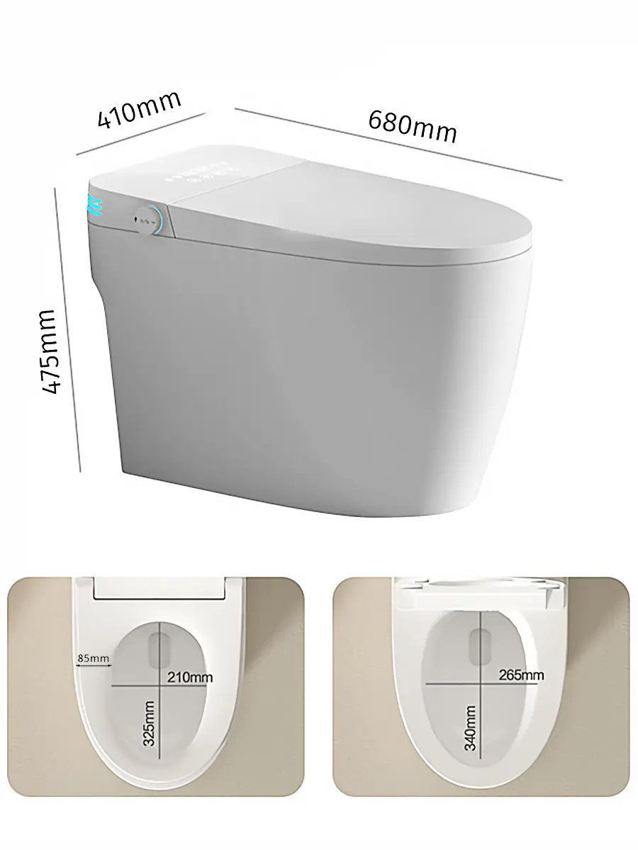 Унитаз смарт безбачковый HAITEC HT-ESTR02