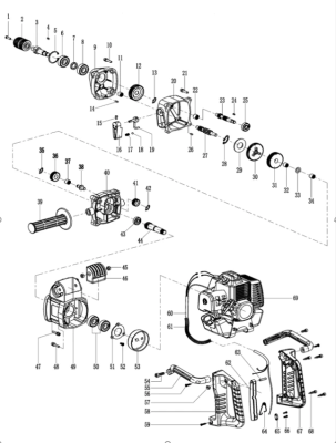 З/Ч для HT-BD33-40 Подшипник 6202 №6