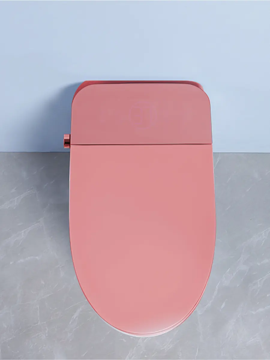 Смарт унитаз HAITEC HT-ESTA101 PINK автоматизированный с встроенным бачком