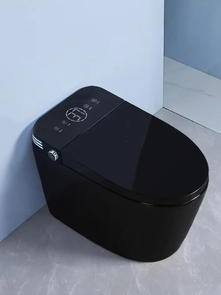 Смарт унитаз HAITEC HT-ESTA101 BLACK автоматизированный с встроенным бачком