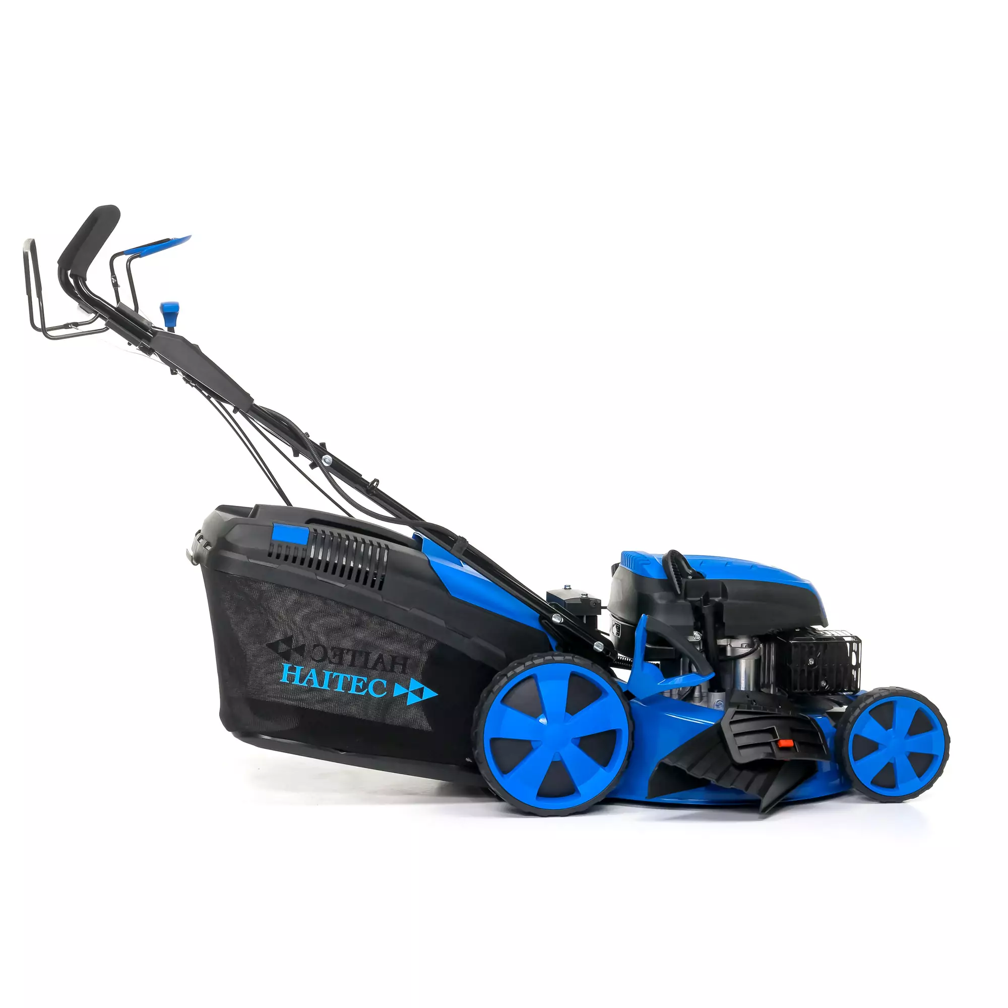 Газонокосилка HAITEC HT-RM563PRO самоходная с регулировкой скорости, мульчирующая, 7,5 л.с. + запасной нож