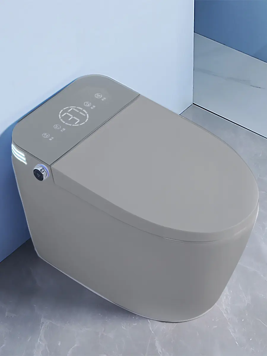 Смарт унитаз HAITEC HT-ESTA101 GRAY автоматизированный с встроенным бачком