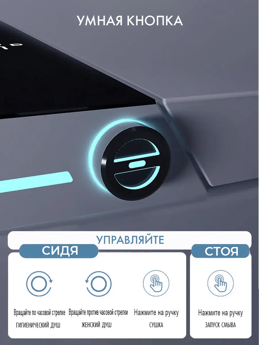 Унитаз смарт HAITEC HT-EST957E
