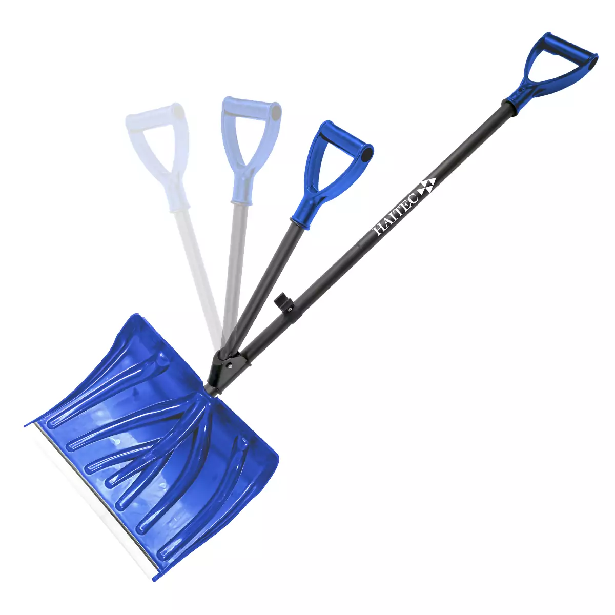 Лопата для уборки снега двуручная HAITEC HT-SS46Duo 46*135 см