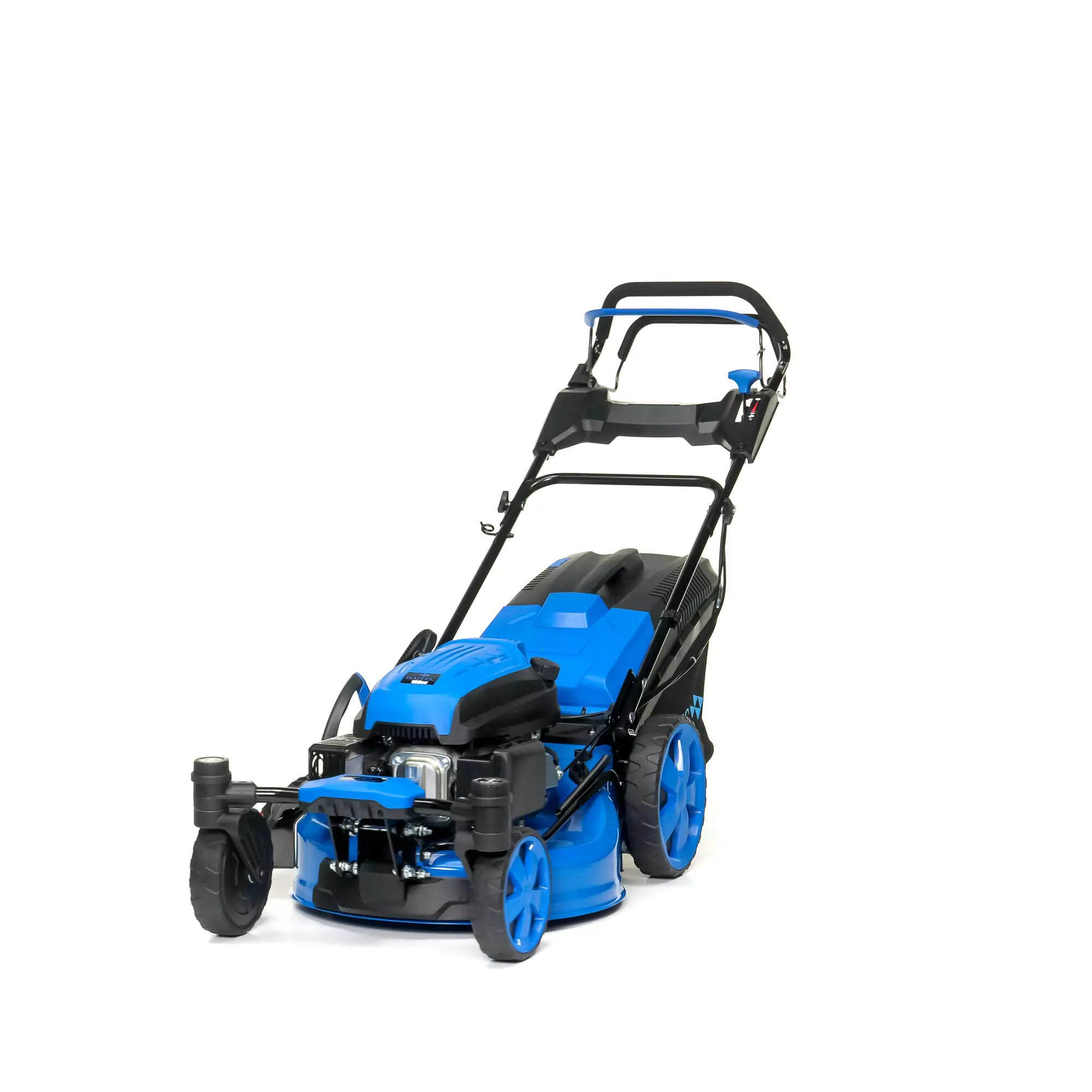 Газонокосилка HAITEC HT-RM514Radius с нулевым радиусом поворота, самоходная с регулировкой скорости, мульчирующая, 6,5 л.с. + запасной нож