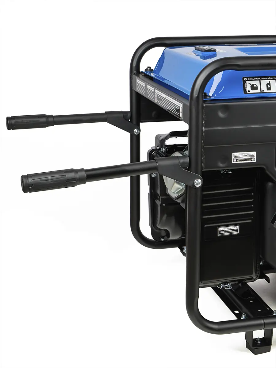 Бензиновый инверторный генератор HAITEC HT-GBR8000IES 8000 Вт с электростартом и ATS разъемом