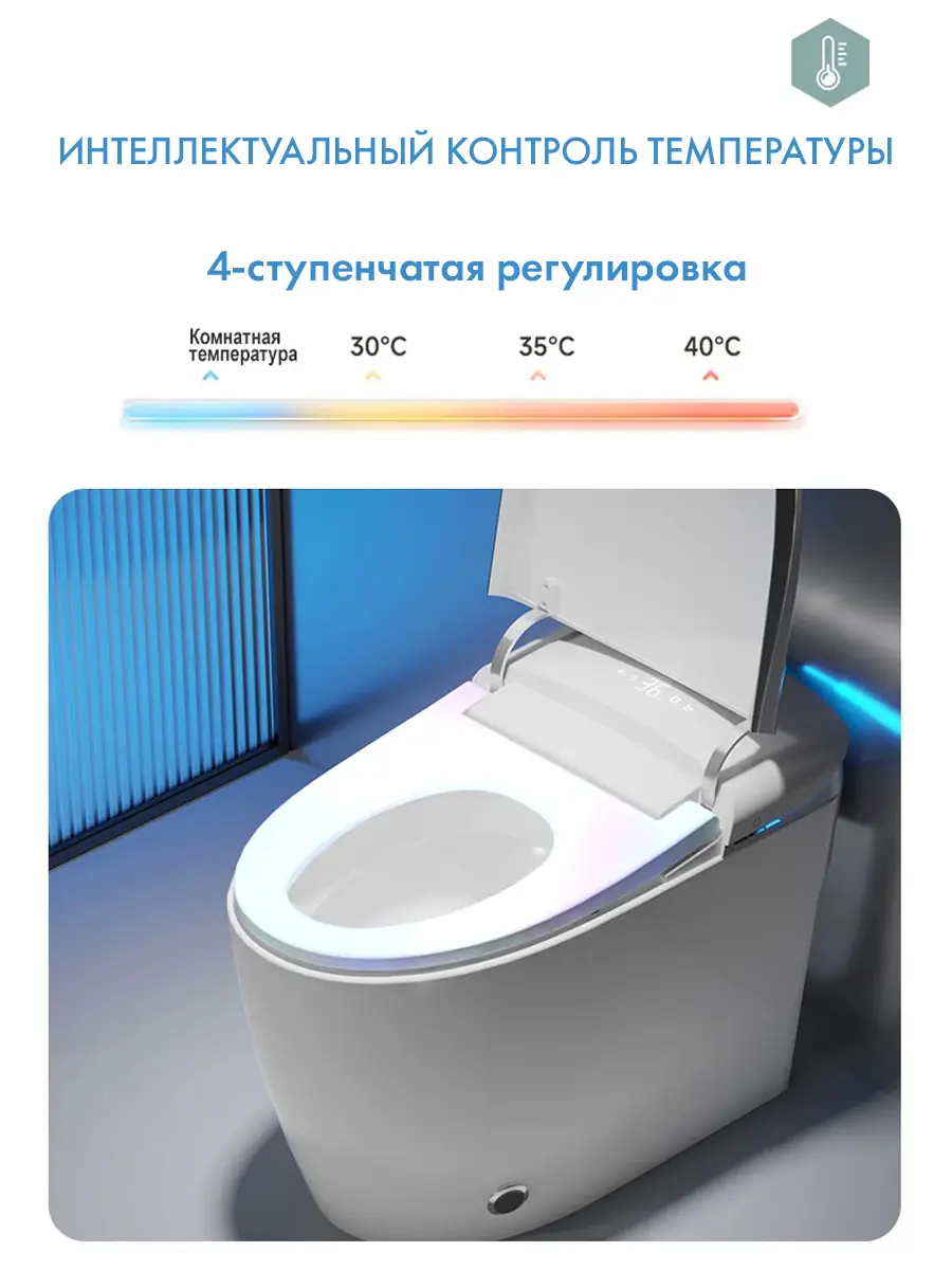 Унитаз смарт HAITEC HT-ESTR07 Унитаз смарт HAITEC HT-ESTR07