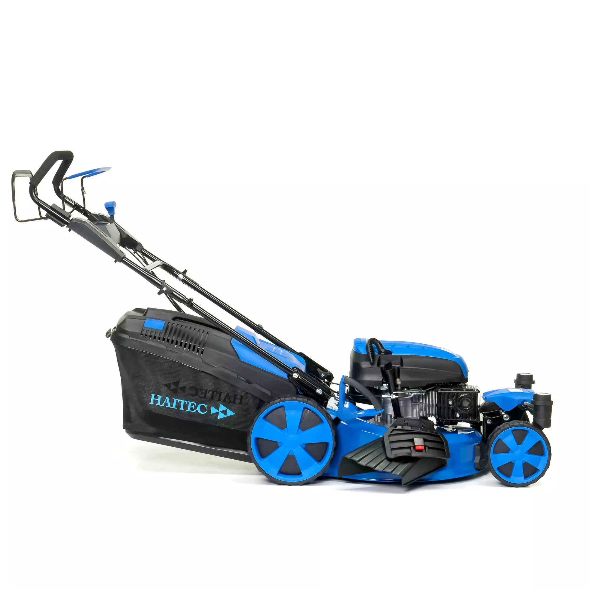 Газонокосилка HAITEC HT-RM514Radius с нулевым радиусом поворота, самоходная с регулировкой скорости, мульчирующая, 6,5 л.с. + запасной нож