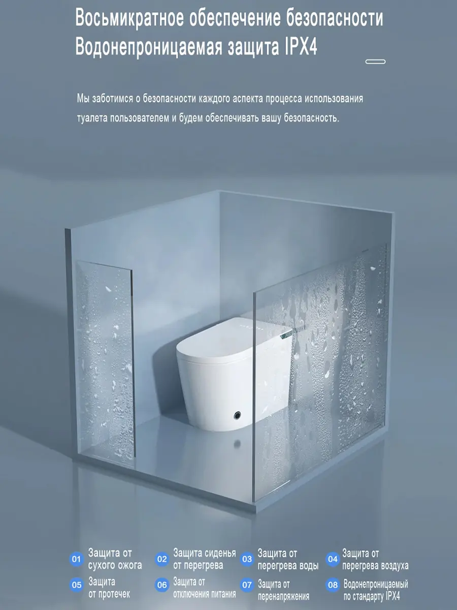 Унитаз смарт HAITEC HT-EST963E