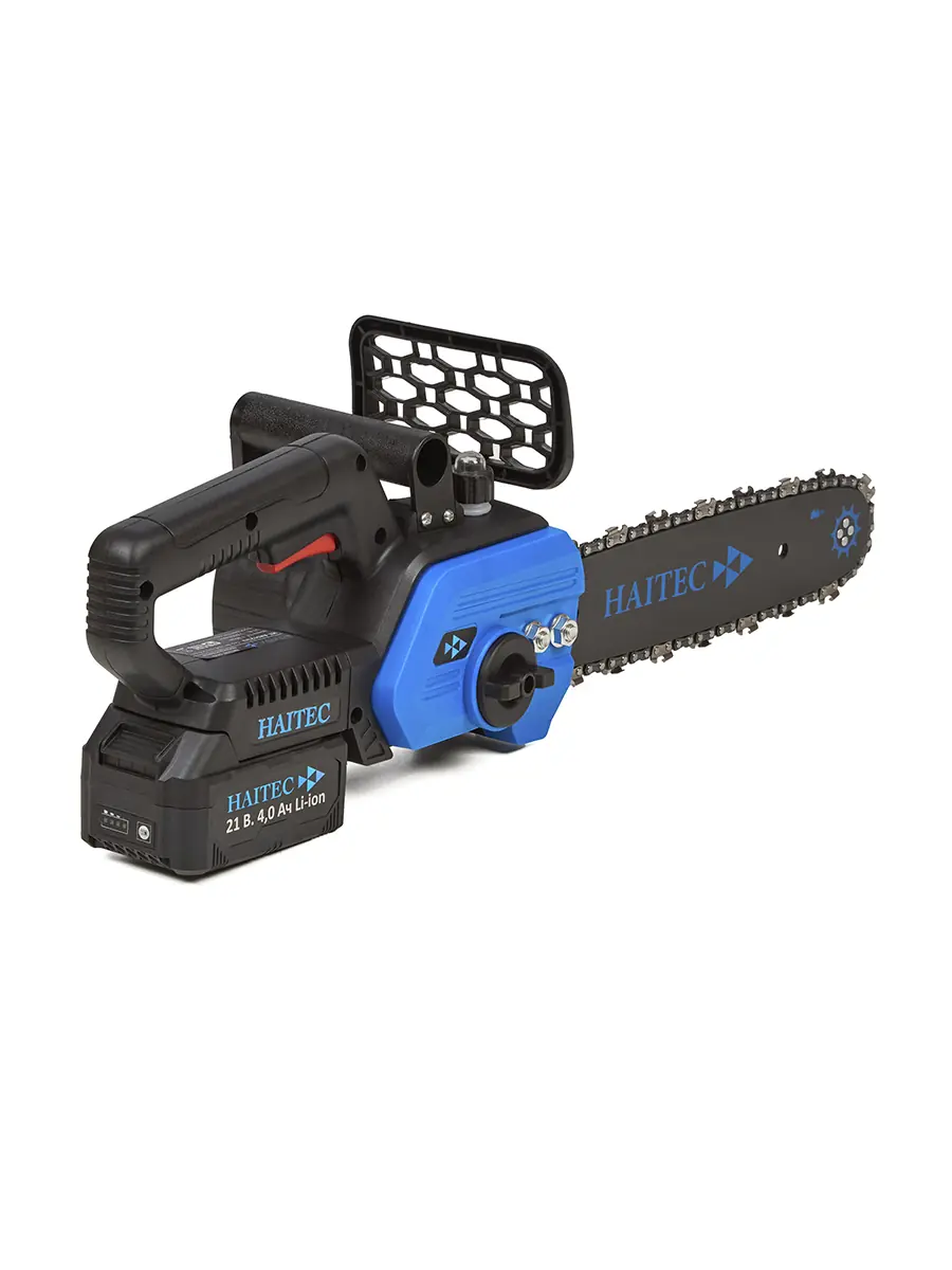 Пила цепная аккумуляторная HAITEC HT-AKS121Li 4 А/ч 21В