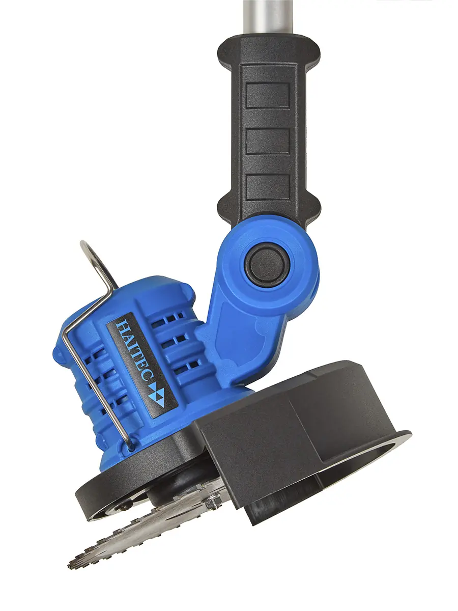 Триммер аккумуляторный HAITEC HT-AMS22Li  2 литий-ионных аккумулятора 2 Ач