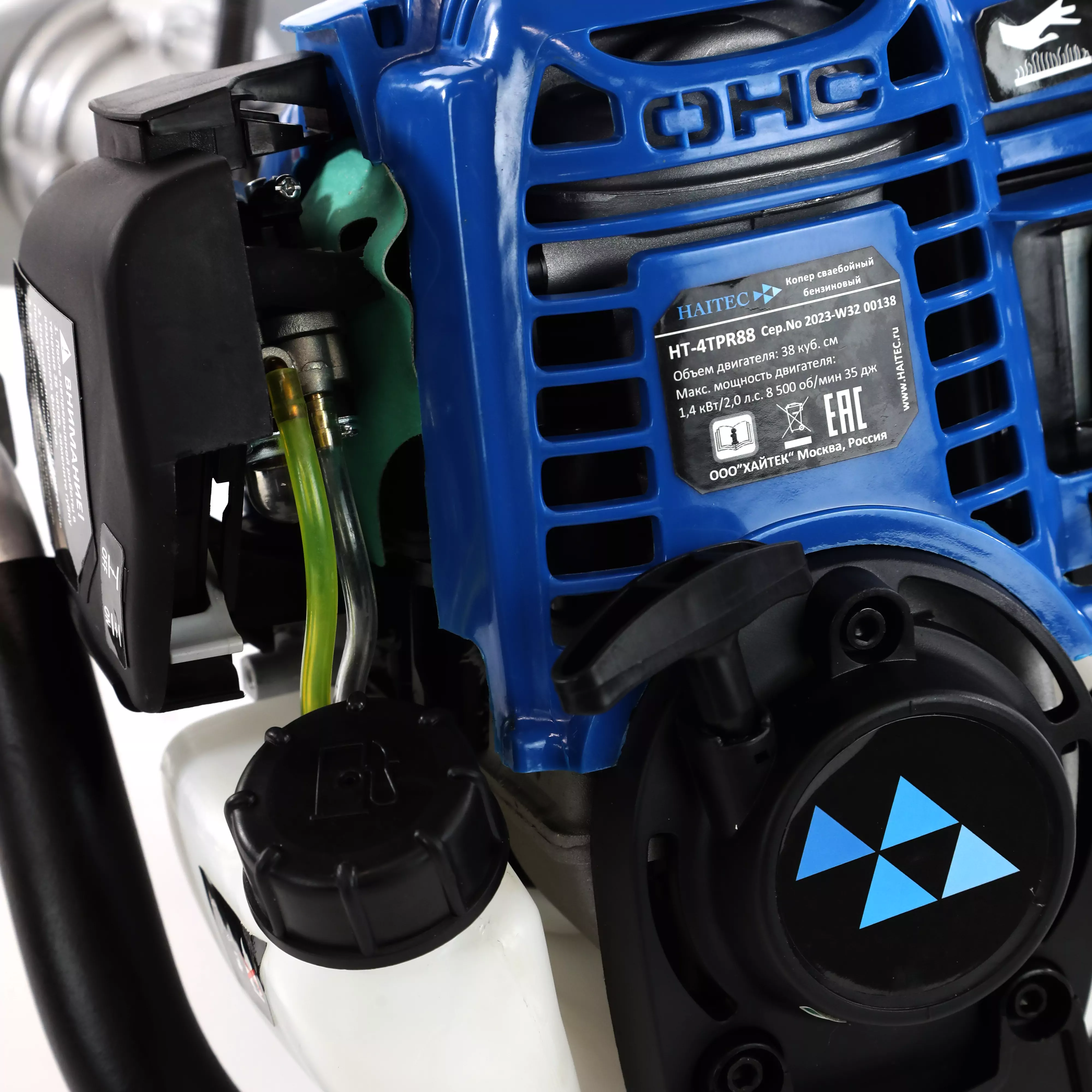Копер сваебойный бензиновый четырехтактный HAITEC HT-4TPR88 1.4 кВт 35 дж