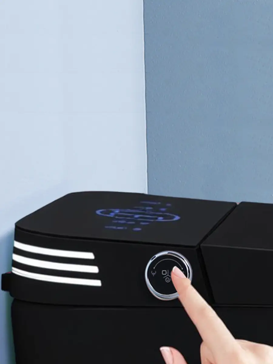 Смарт унитаз HAITEC HT-ESTA101 BLACK автоматизированный с встроенным бачком