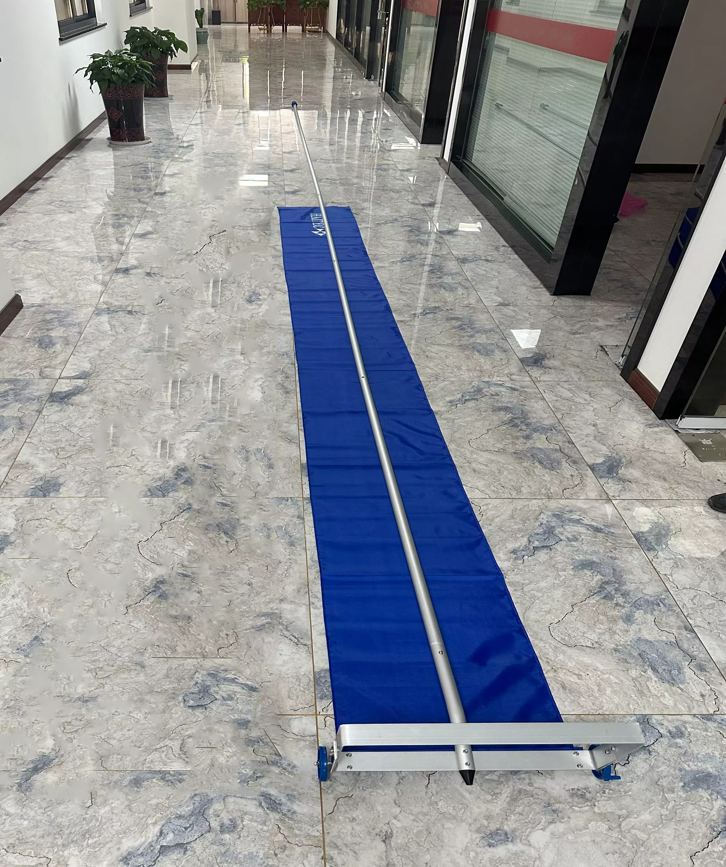 Снегорез лопата скрепер для крыши HAITEC HT-SDX9 9 метров