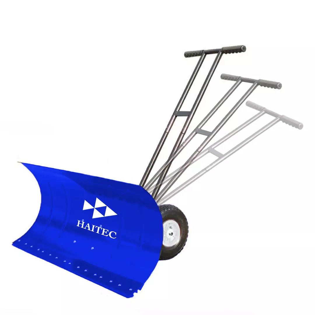 Лопата-скребок для снега с колесами HAITEC HT-SS1000