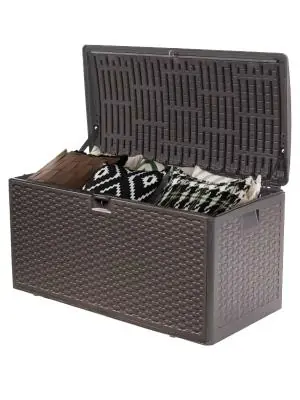 Сундук садовый пластиковый сверхпрочный HT-GT260 260 литров 113*53.5*56см