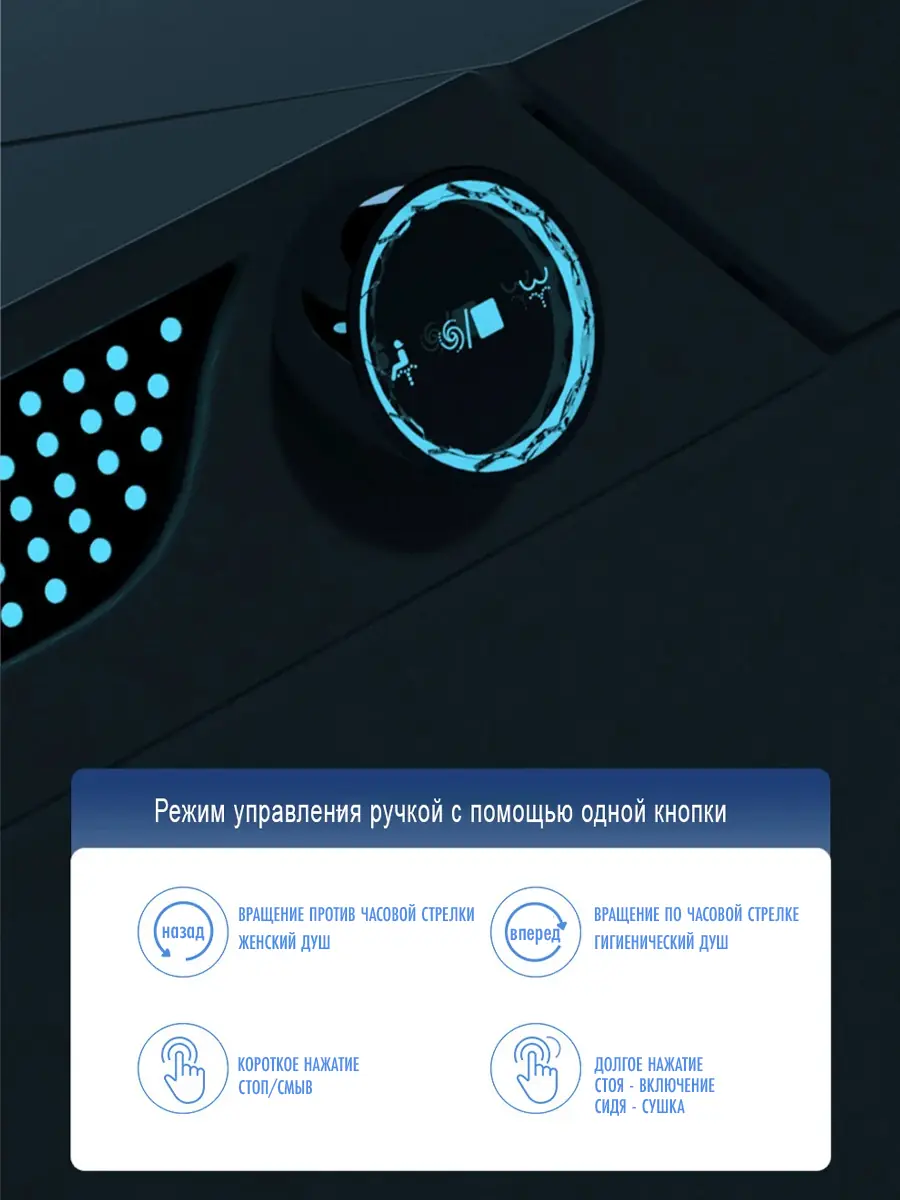Унитаз смарт HAITEC HT-EST963E
