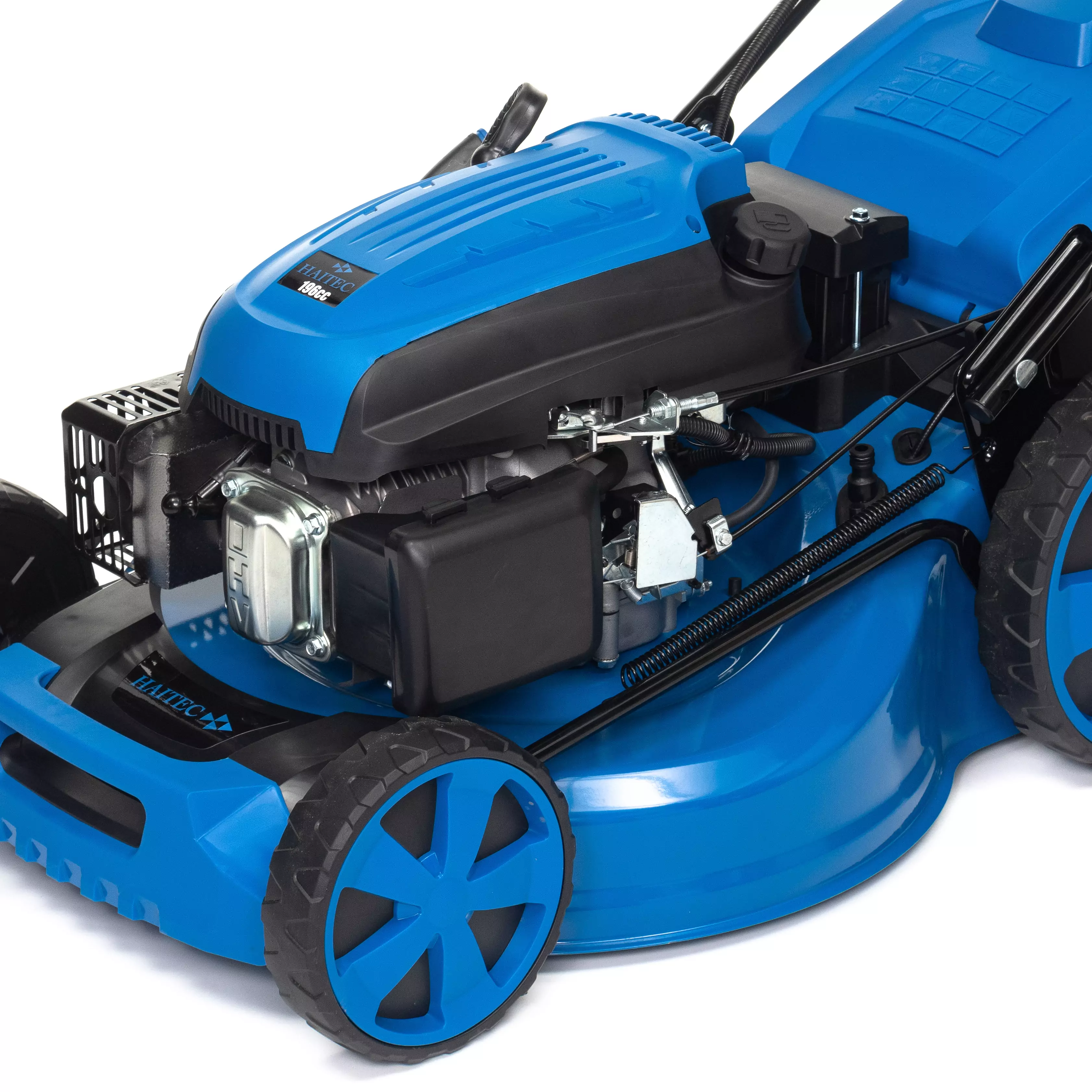 Газонокосилка HAITEC HT-RM461PRO  самоходная с регулировкой скорости, мульчирующая, 3,5 л.с.+ запасной нож