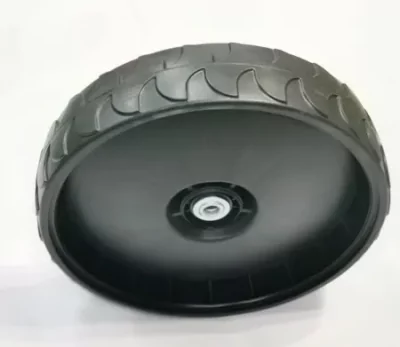 Запчасть для газонокосилки HT-RM46 10дюймовое колесо пластиковое Запчасть для газонокосилки HT-RM46 10дюймовое колесо пластиковое