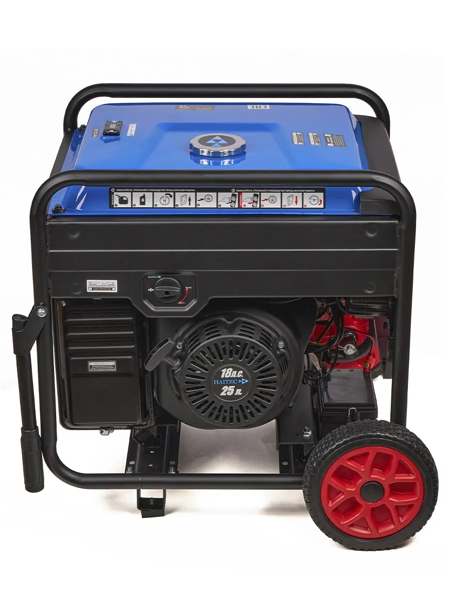 Бензиновый инверторный генератор HAITEC HT-GBR8000IES 8000 Вт с электростартом и ATS разъемом