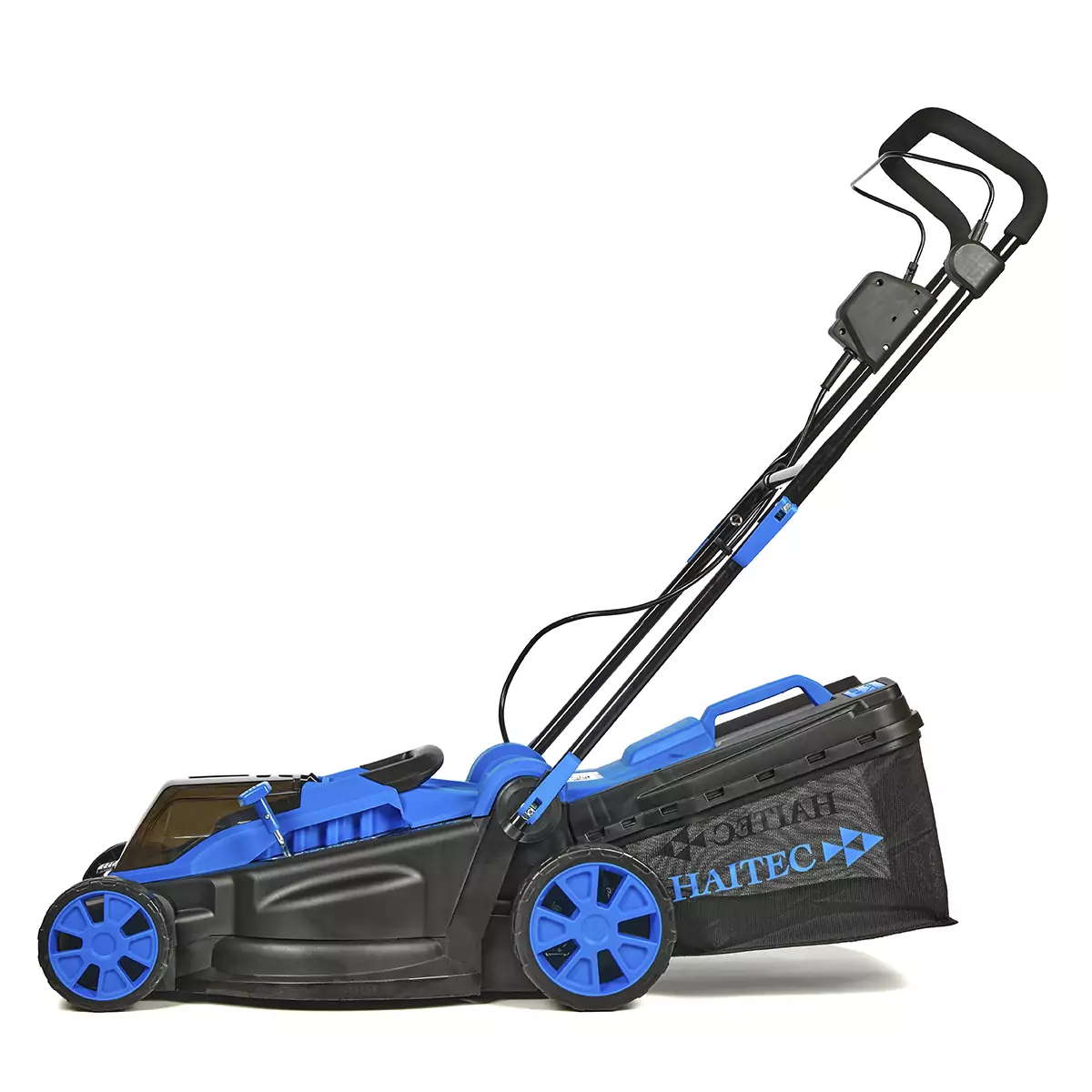 Газонокосилка аккумуляторная HAITEC HT-ARM143, 42V, 2x4Ah Li-Ion+ ЗУ 2x2A
