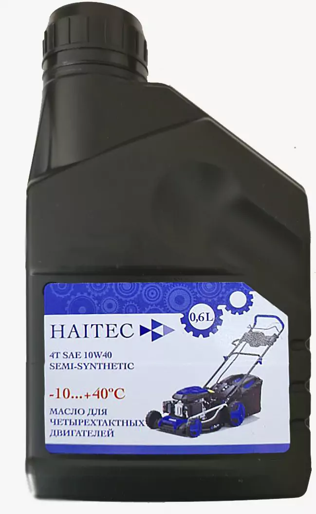 Масло полусинтетическое 4T 10w40 (0,6 л) HAITEC для четырехтактных двигателей 100005E-4t10w40 -10+40°С (лето)