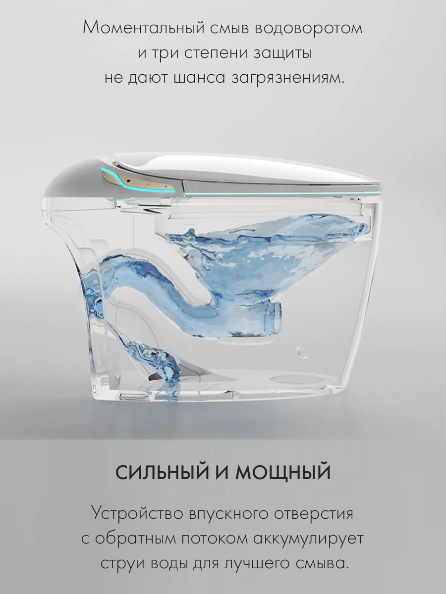 Унитаз смарт HAITEC HT-ESTA19 Унитаз смарт HAITEC HT-ESTA19