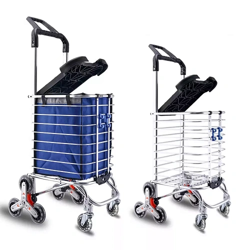 Сумка-тележка складная хозяйственная  HAITEC HT-СТ20B, грузоподъемность 20 кг