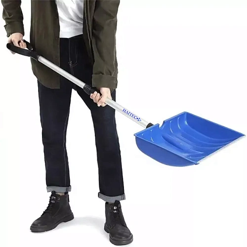 Лопата для уборки снега сборная HAITEC HT-SS50 41*121 см