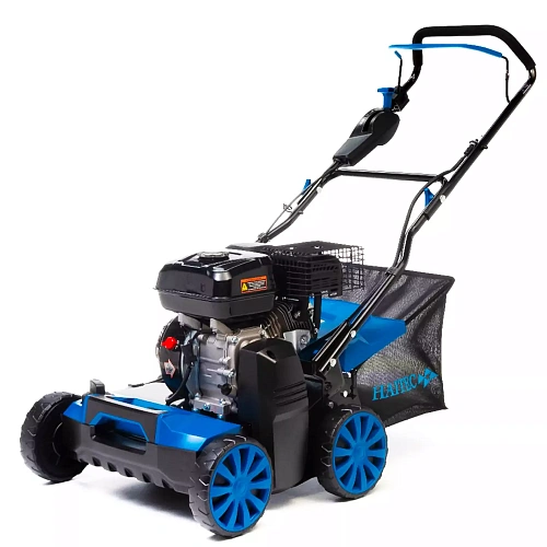 Скарификатор - аэратор  бензиновый HAITEC HT-VS40, ширина обработки 40 см, 6,5л.с.