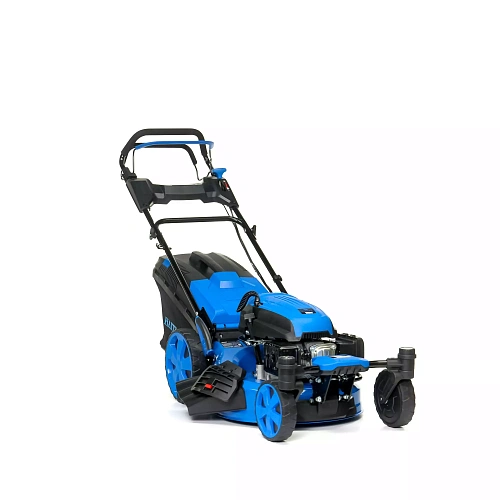 Газонокосилка HAITEC HT-RM514Radius с нулевым радиусом поворота, самоходная с регулировкой скорости, мульчирующая, 6,5 л.с. + запасной нож