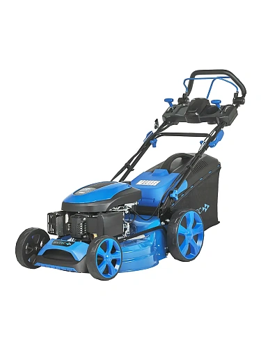 Газонокосилка HAITEC HT-RM532ES с электростартером, самоходная с регулировкой скорости, мульчирующая, 6,5 л.с. + запасной нож