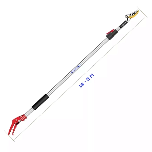 Секатор телескопический + пила садовая HAITEC HT-GS203000 (набор) 3м